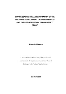 sport thesis